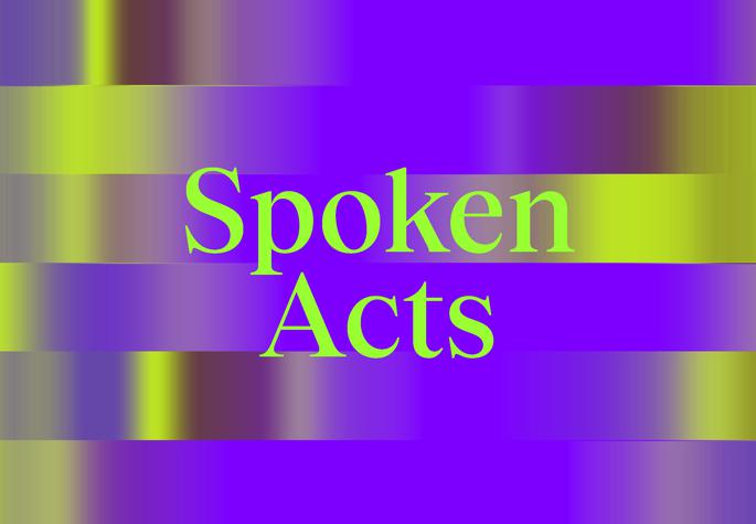 Spoken Acts image